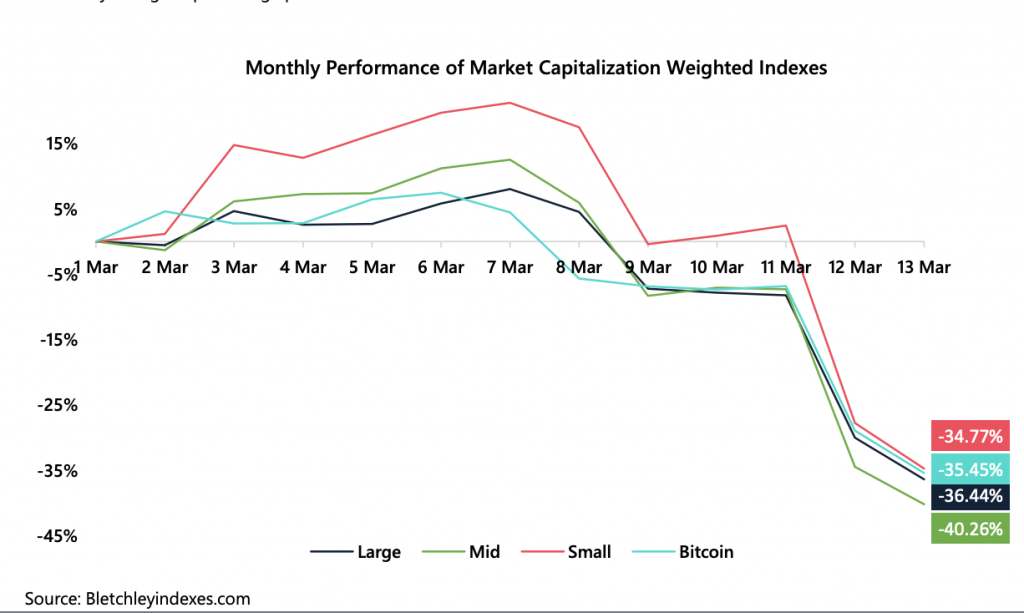 Cryptocurrency Market Report: Bitcoin Bloodbath and Coronavirus Crypto Collapse - screenshot 2020 03 13 21.39.25 1024x613