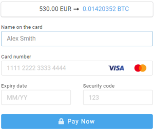 Exnes Market View Partners With Coinify To Make Buying Bitcoin Even Easier - Coinify 5 card info 300x253