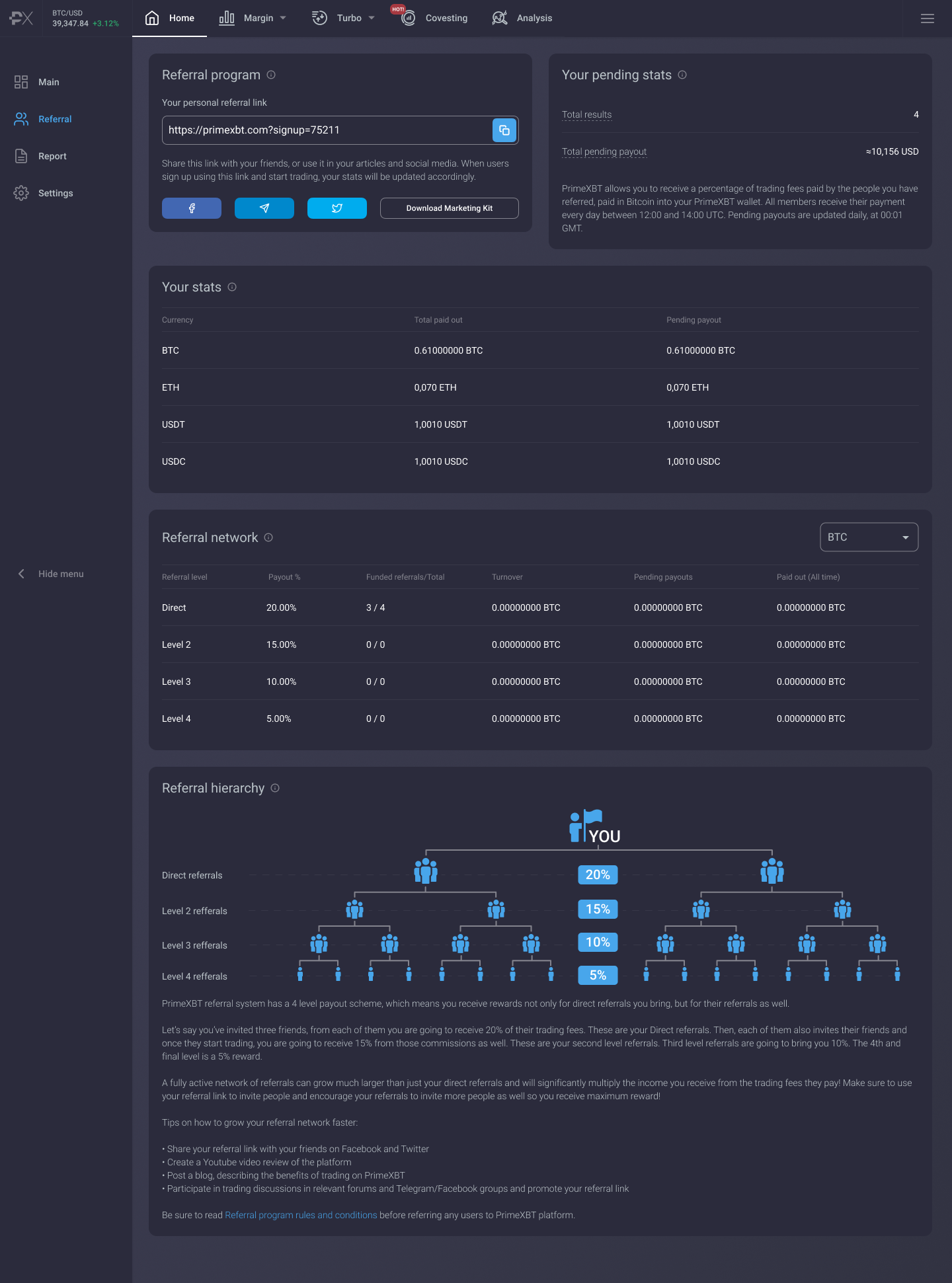 Welcome To Exnes Market View V2.0: Trade Global Markets With ETH, USDT & USDC - Refer earn 1