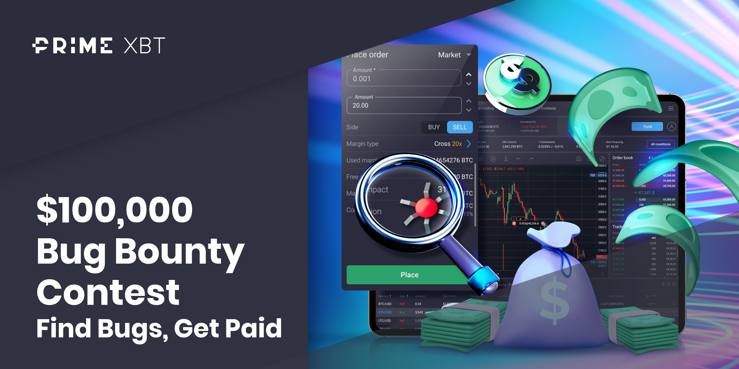 $100,000 Bug Bounty Contest - Test Drive The New Exnes Market View Platform - Blog 06 07